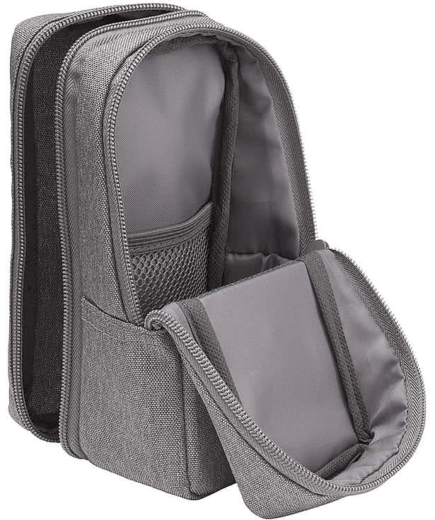 WorkSpace Recycled 2-in-1 Tech Organizer with Phone Stand