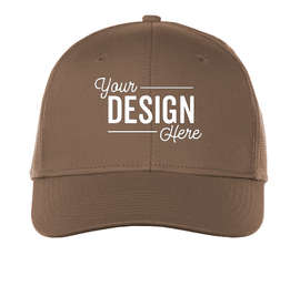 Port Authority Snapback Trucker Hat - Color: Woodland Brown