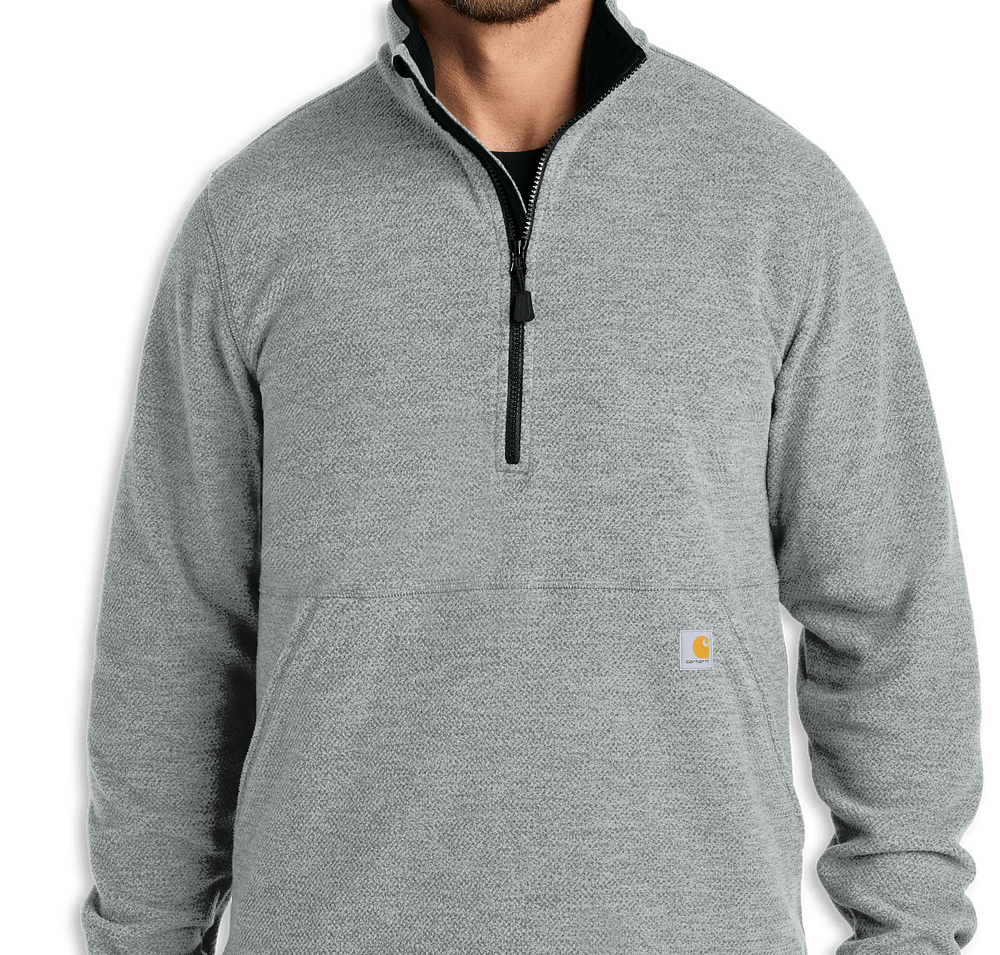 Carhartt Textured Half Zip Fleece Jacket-default