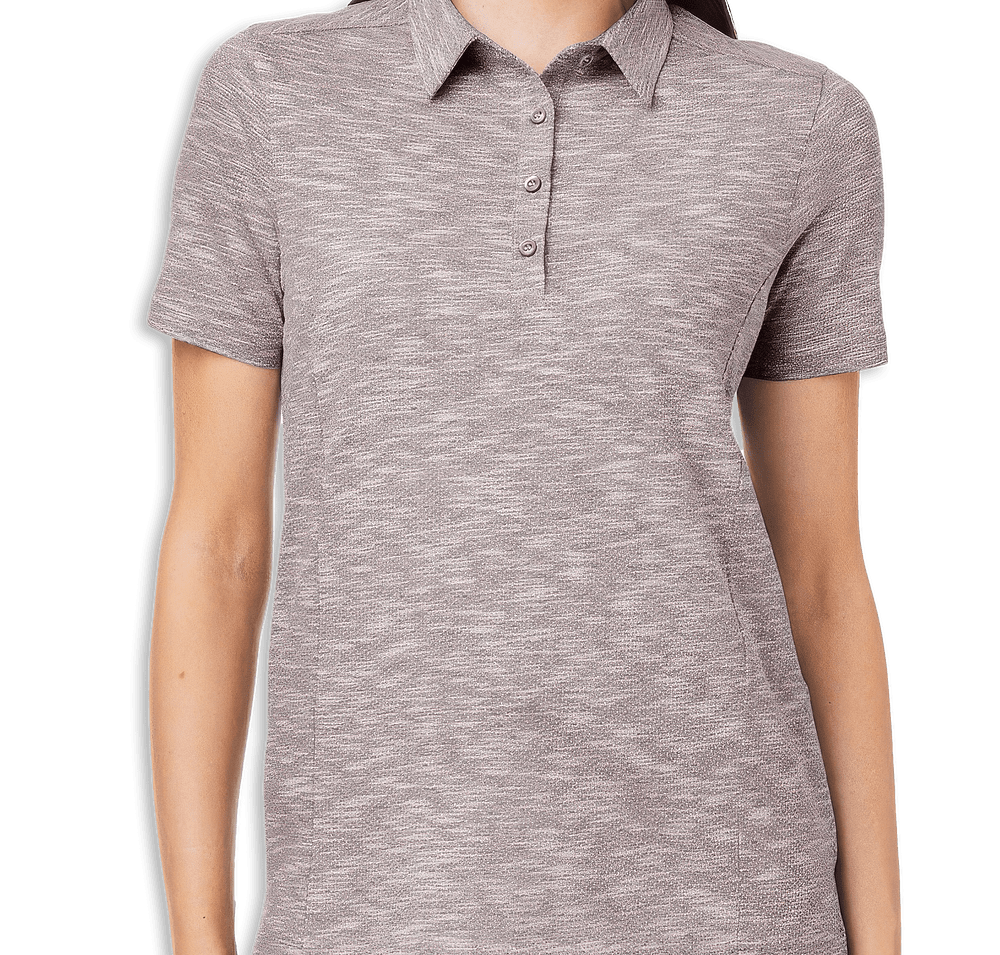 North End Women's Eclipse Jacquard Performance Polo-default