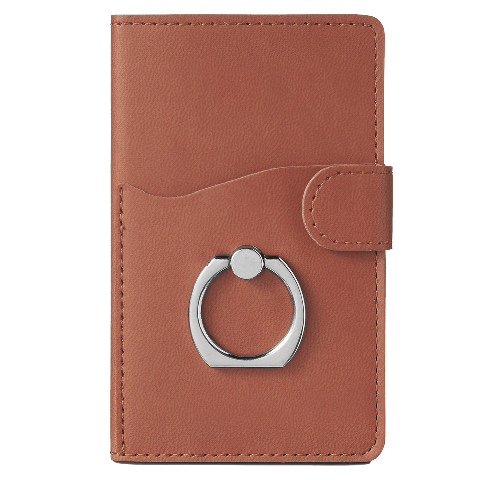 Tuscany Dual Card Pocket With Metal Ring-default