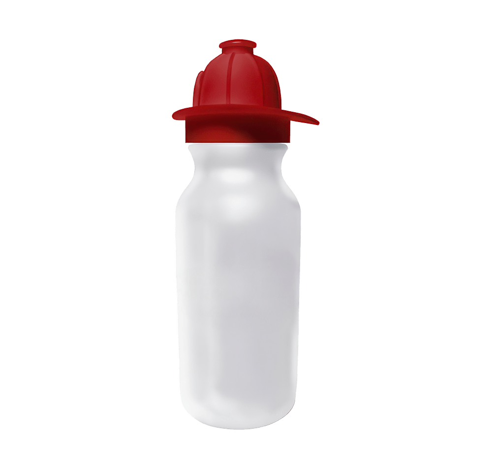 20 oz. Fireman Helmet Bike Water Bottle-default