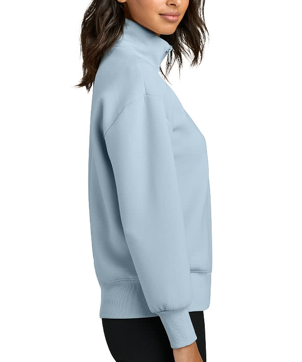 Mercer + Mettle Women's Soft Spacer UPF 50+ Quarter Zip Sweatshirt