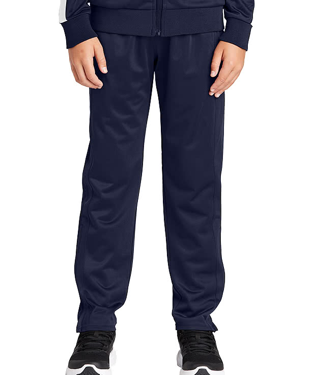 Sport-Tek Youth Tricot Tapered Warm-Up Pant