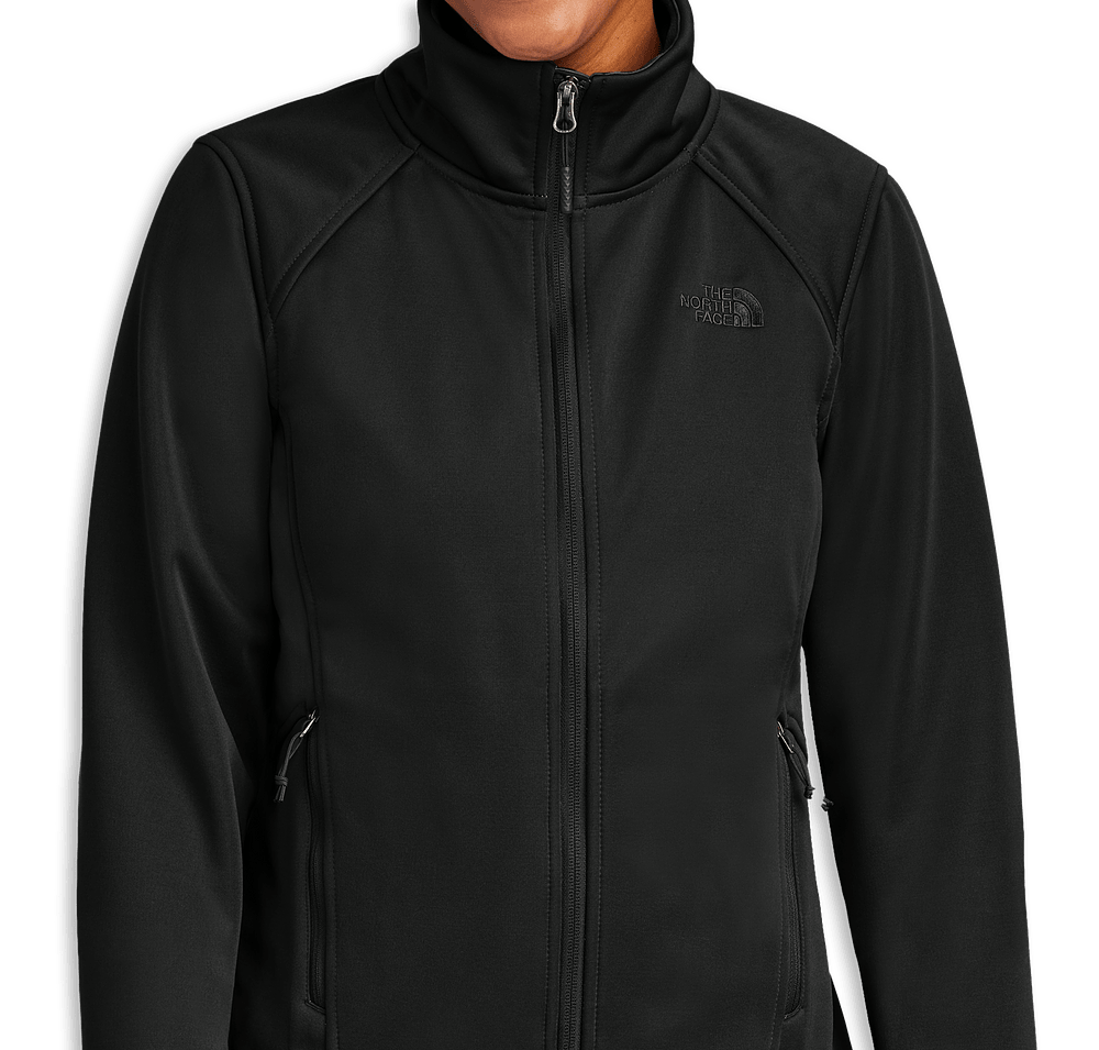 The North Face Women's Ridgewall Chest Logo Recycled Soft Shell Jacket-default