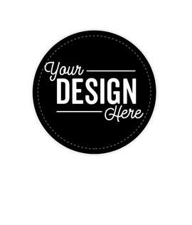 Full Color 3 in. Circle Magnet - Color: Black