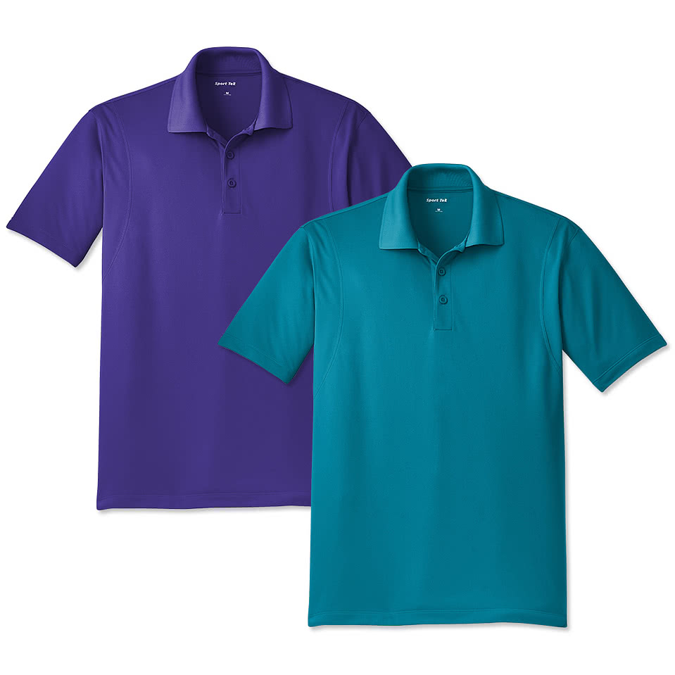 Sport-Tek Sport-Wick Micro Pique Performance Polo - Embroidered