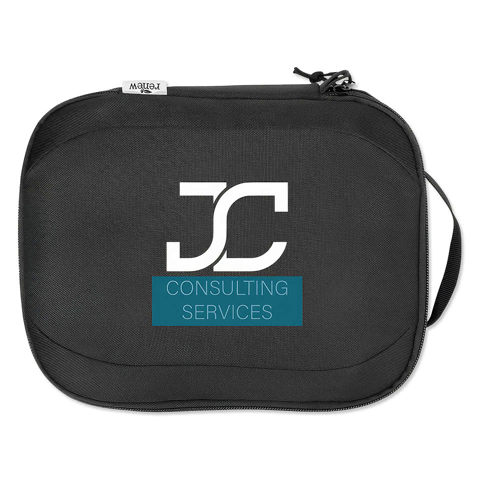 Recycled Zippered Tech Organizer