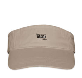 Valucap Bio-Washed Visor - Color: Khaki
