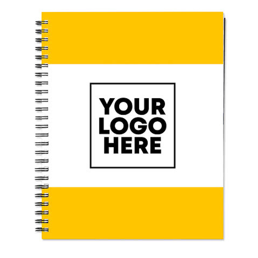 Border JournalBooks ® Spiral Planner in Orange