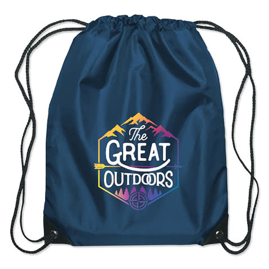 Full Color Large Sports Drawstring Bag