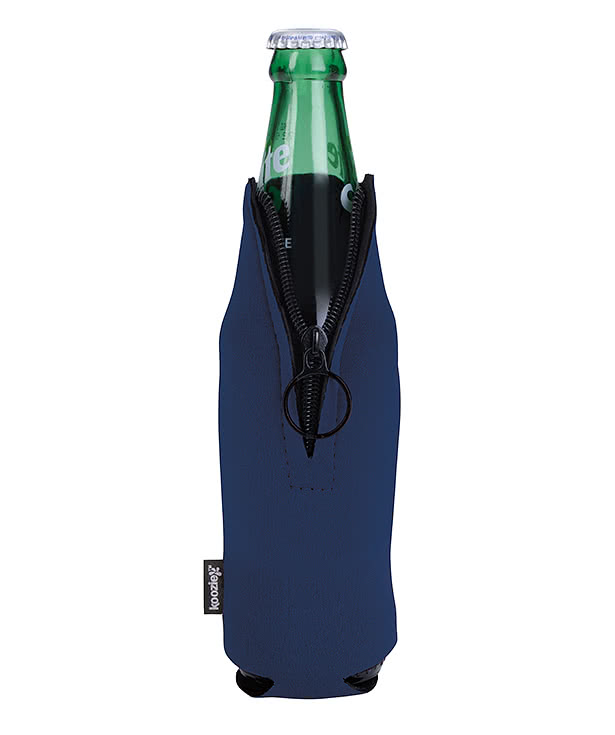 Full Color Koozie® Zipper Collapsible Bottle Cooler