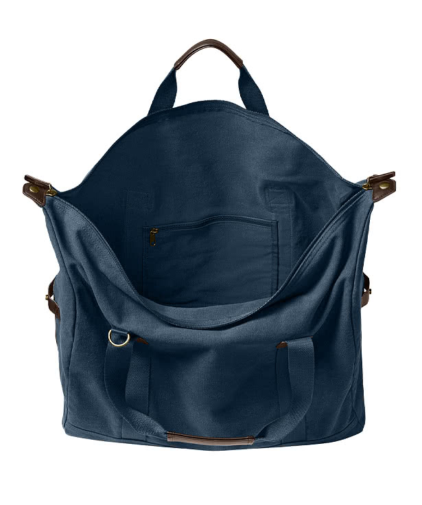 Port Authority Washed Canvas Duffel Bag