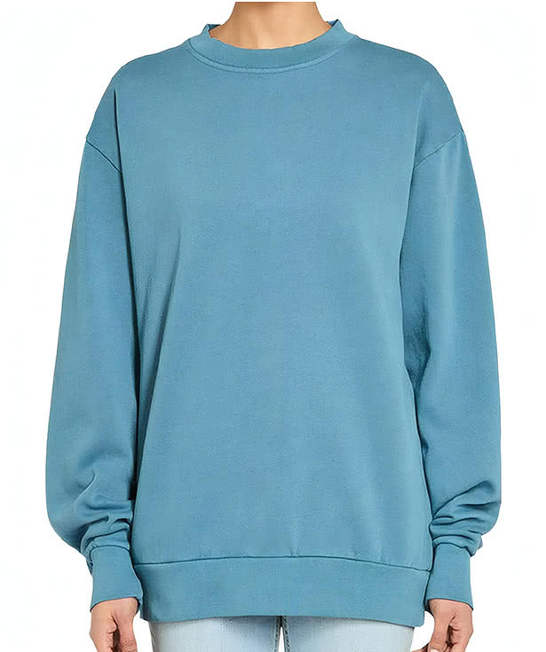 Lane Seven Urban Garment-Dyed Crewneck Sweatshirt