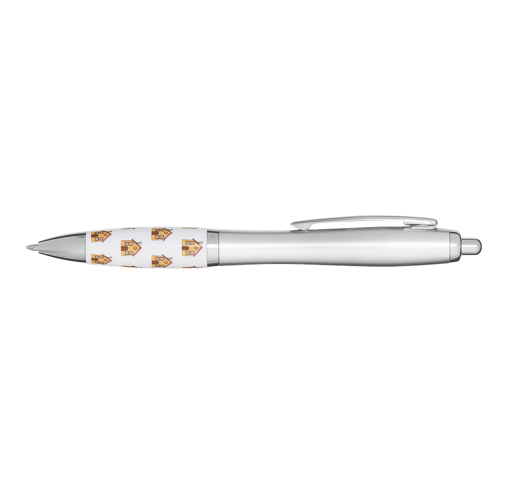 Real Estate House Ballpoint Pen (black ink)-default