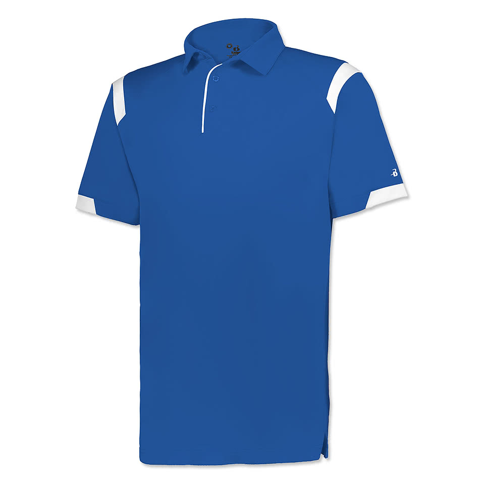 Badger Sport Youth On the Rise Odor-Resistant Performance Polo