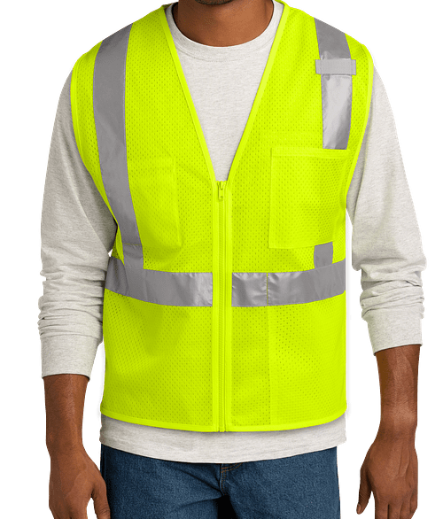 CornerStone Class 2 Mesh Safety Vest in Safety Yellow