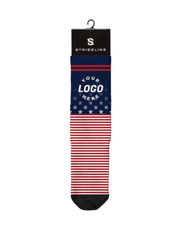4th of July Crew Socks