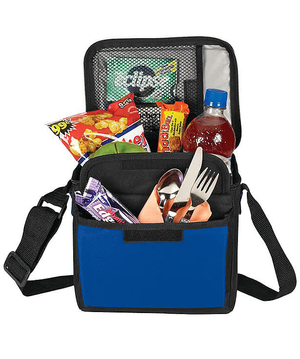 6 Can Gusseted Pocket Lunch Cooler