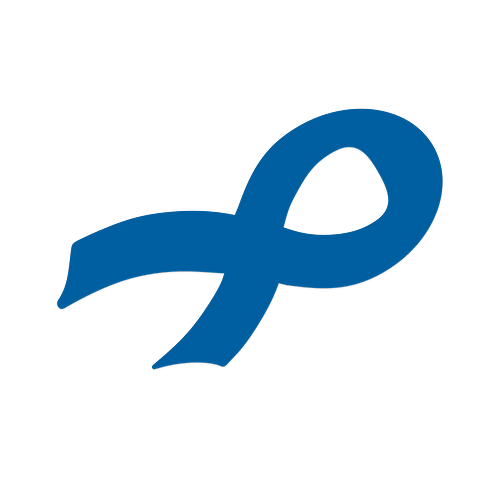 3.375" x 7.5" Ribbon Car Magnet in Blue