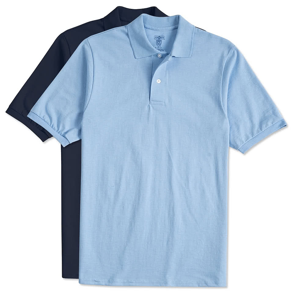 Jerzees Spotshield 50/50 Jersey Polo - Embroidered