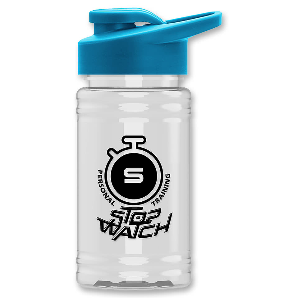 16 oz. Mini Bottle with Drink-Thru Lid