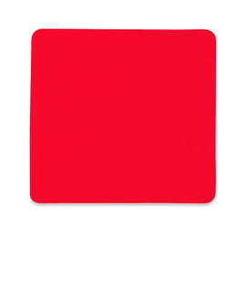 Full Color Firm Surface Mouse Pad - Color: Red