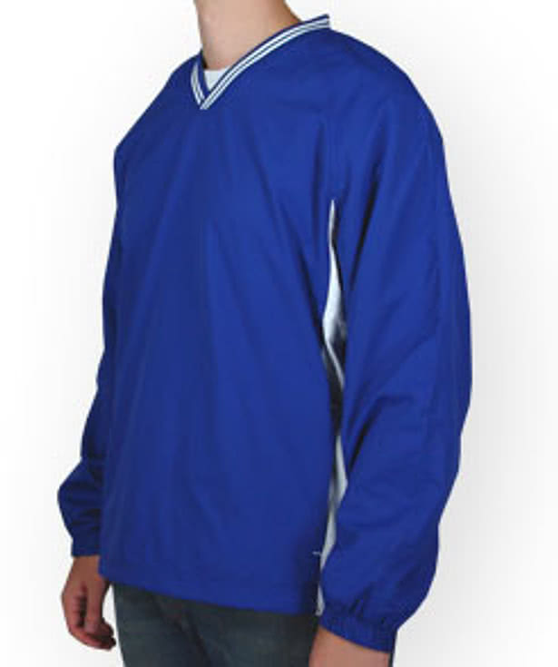 Sport-Tek Tipped V-Neck Windshirt