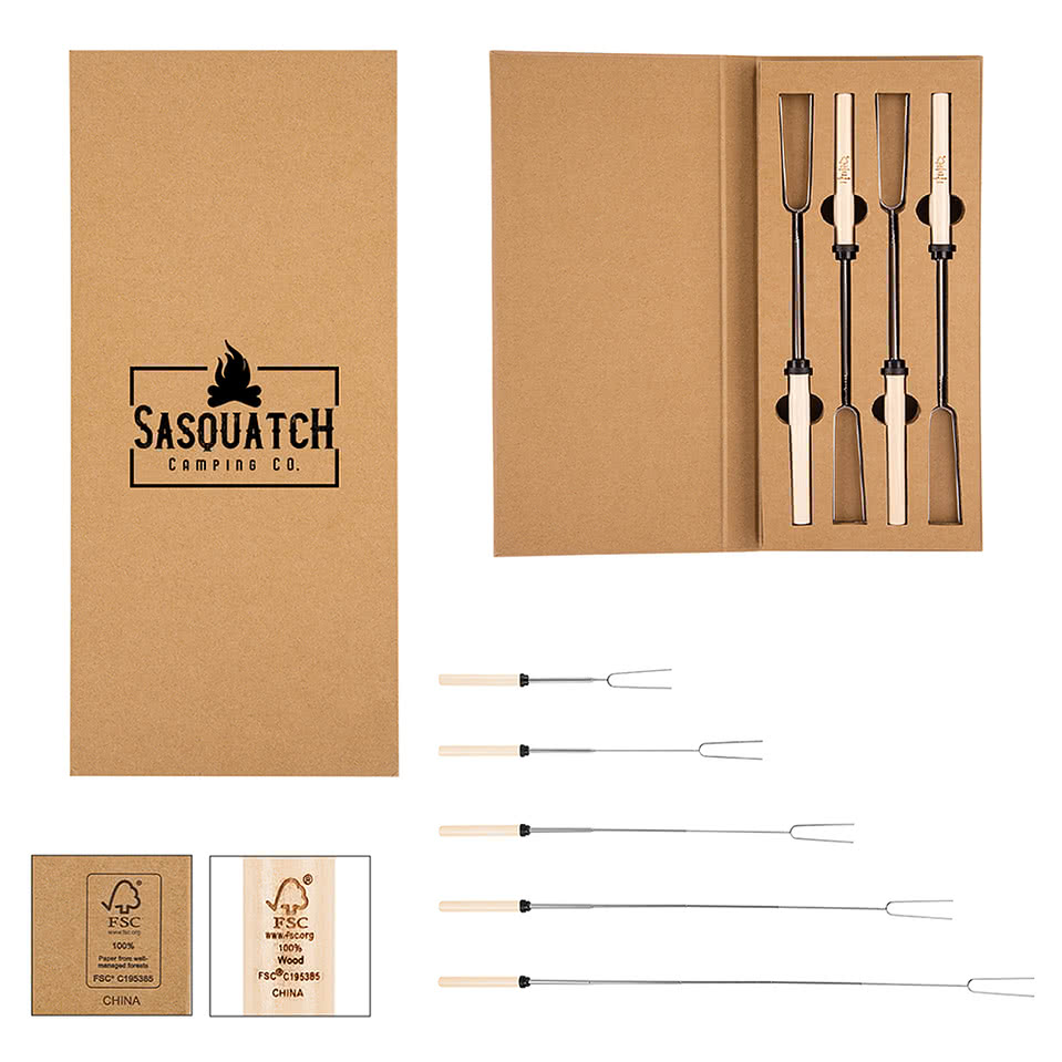 Hot Dogs & S'Mores Skewer Set