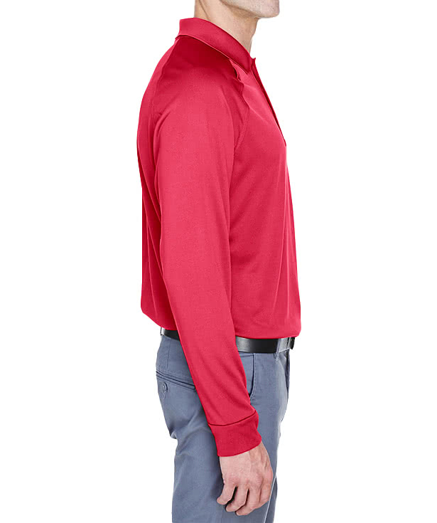 Harriton Advantage Tactical Long Sleeve Performance Polo