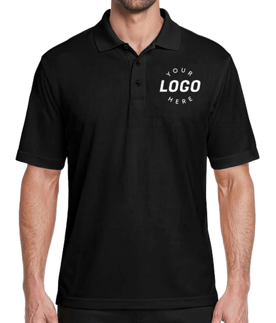 Blue Generation Executive Ultra-Lux Polo - Printed in Black