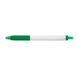 Paper Mate InkJoy White Body Click Pen (black ink) - Color: Green