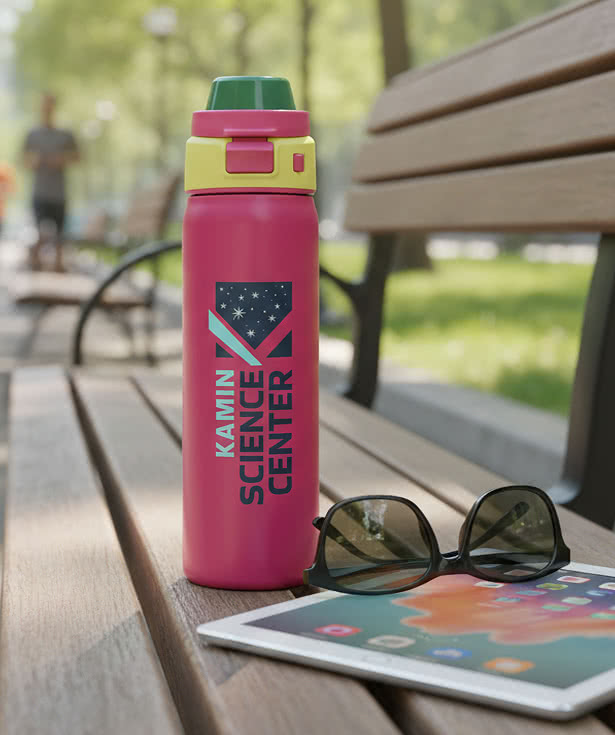 24 oz. Atlantis Copper Insulated Flip-Top Water Bottle