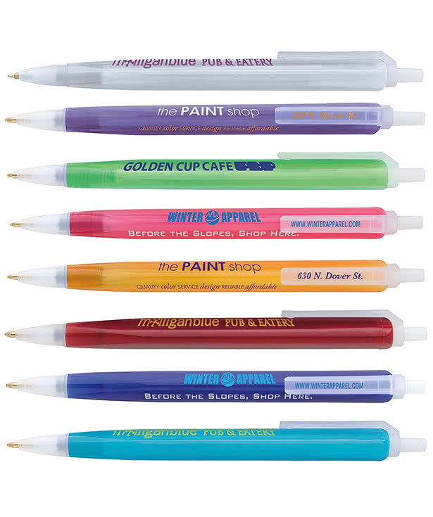 Tri-Stic Clear Ballpoint Pen (black ink)