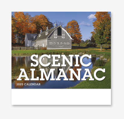 Scenic Almanac Monthly Calendar-default