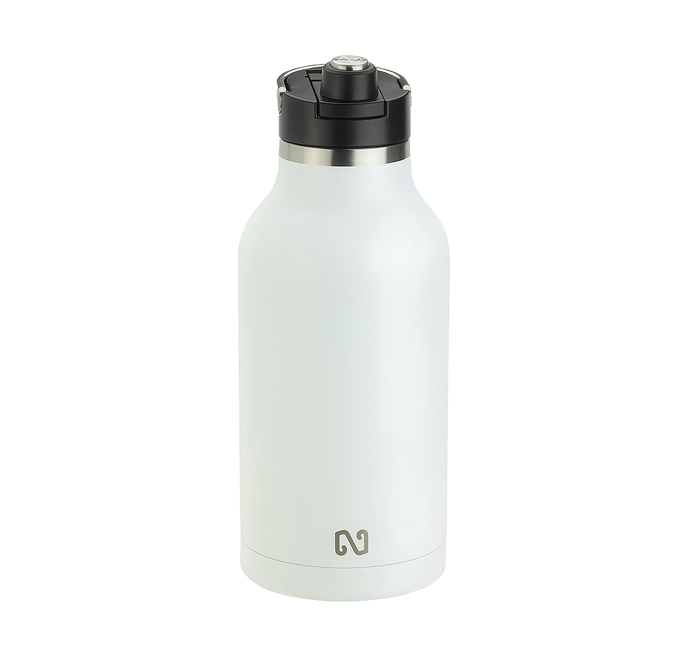 NAYAD Traveler 64 oz Stainless Double-wall Bottle with Twist-Top Spout-default