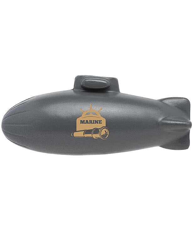 Gray Submarine Stress Reliever