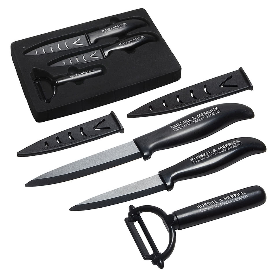 Top Choice Ceramic Knife & Peeler Set