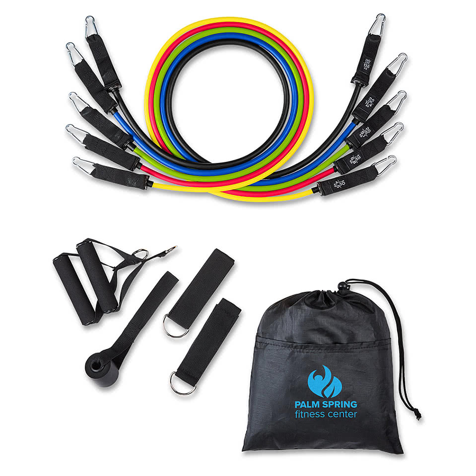 b.active Ultimate Resistance Band Fitness Set