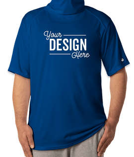 Badger Performance Shirt with Gaiter - Color: Royal