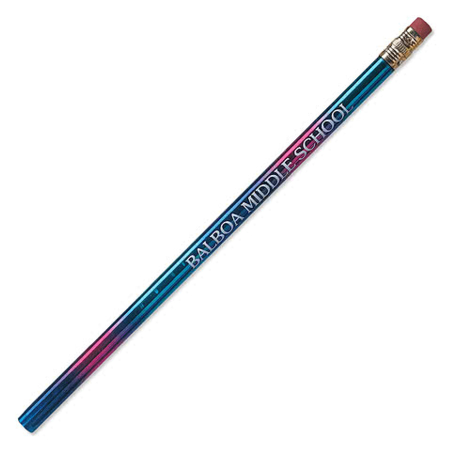 Foreman Foiled #2 Wood Pencil in Sparkling Gold