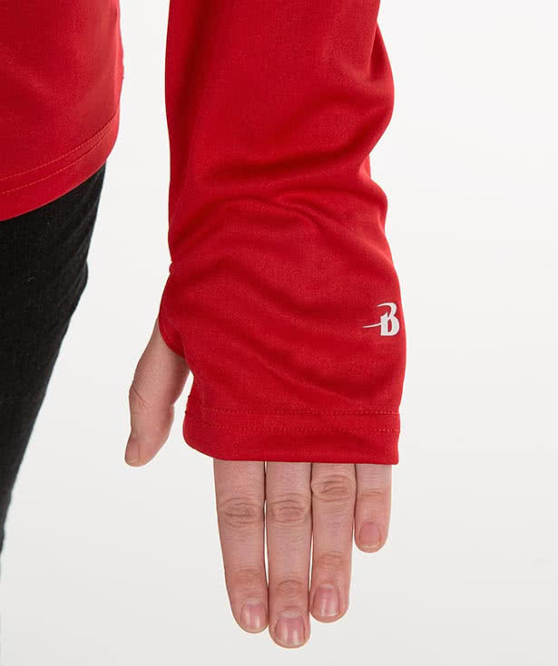 Badger Women's Contrast Quarter Zip Performance Shirt