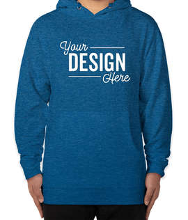 Independent Trading Midweight Pullover Hoodie - Color: Royal Heather