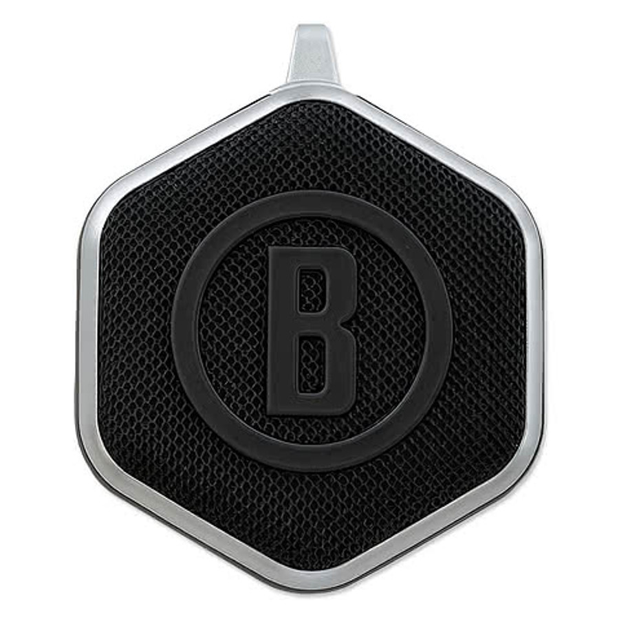 Full Color Bushnell Golf Wingman Mini GPS Portable Wireless Bluetooth Speaker in Black