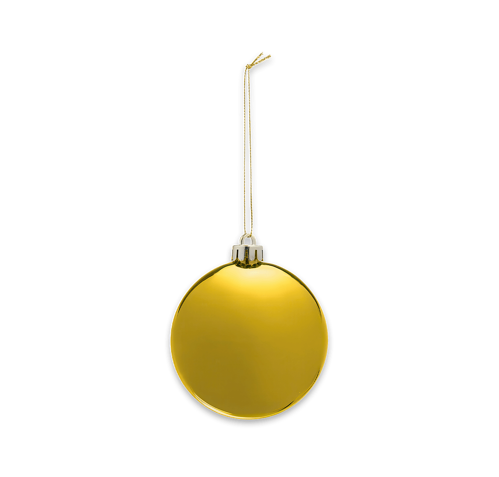 Chrome Round Disk Ornament-default