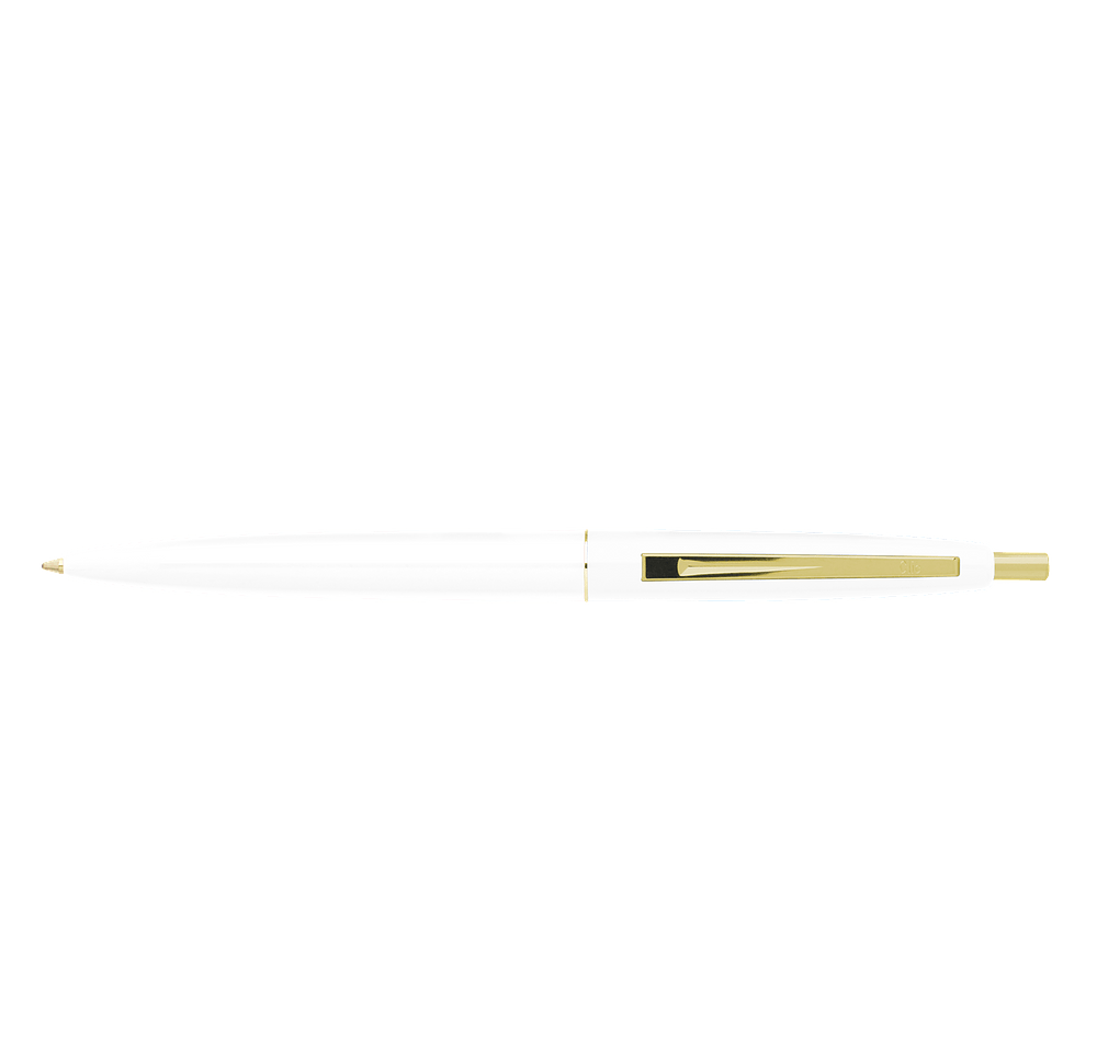 Clic Gold Trim Ballpoint Pen (blue ink)-default