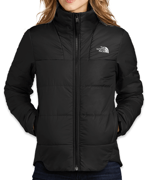 North face bombay jacket womens black sales