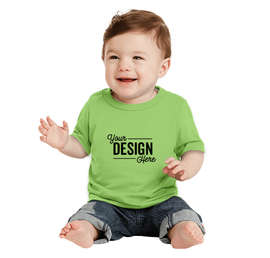 Port & Company Infant Core Cotton T-shirt - Color: Lime
