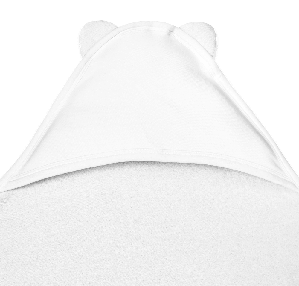 Rabbit Skins Toddler 50/50 Hooded Towel With Ears-default