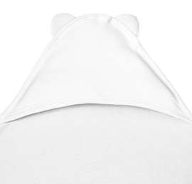 Rabbit Skins Toddler 50/50 Hooded Towel With Ears - Color: White